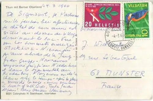 Rund um den Thunersee - Verlag H. Steinhauer Interlaken