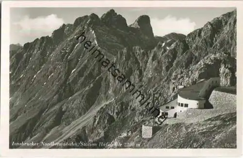 Innsbrucker Nordkettenbahn - Station Hafelekar - Foto-Ansichtskarte