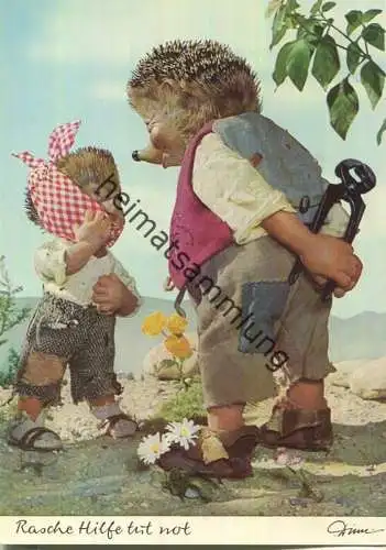 Mecki - Rasche Hilfe tut Not - Nr. 312 - Diehl-Film München - Printed in Germany