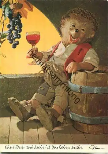 Mecki - Ohne Wein und Liebe ist das Leben trübe - Nr. 311 - Diehl-Film München - Printed in Germany