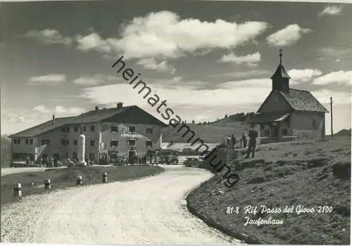 Jaufenhaus - Rifugio Passo del Giovo - Foto-Ansichtskarte - Edizioni Ghedina Cortina