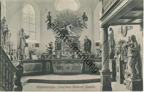 Oberammergau - Langsches Museum - Kapelle - Verlag Lorenz Fränzl München