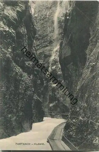 Partnach-Klamm - Verlag W. Zimmermann München 1910