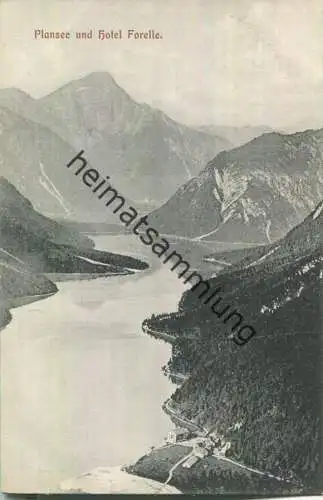 Plansee und Hotel Forelle - Verlag Kaspar Bader München