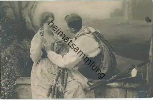 Liebespaar - Im Wald und auf der.... - Gewehr