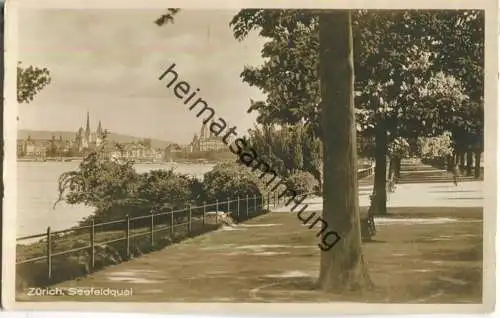 Zürich - Seefeldquai - Foto-Ansichtskarte - Edition Photoglob Zürich