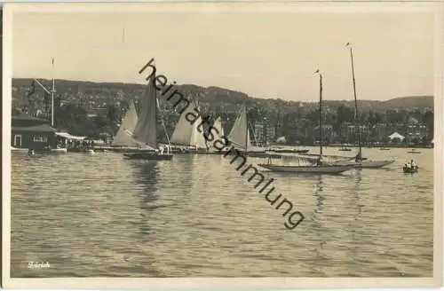 Zürich - Foto-Ansichtskarte - Edition Photoglob Zürich