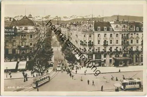 Zürich - Bahnhofstrasse - Foto-Ansichtskarte - Edition Photoglob Zürich