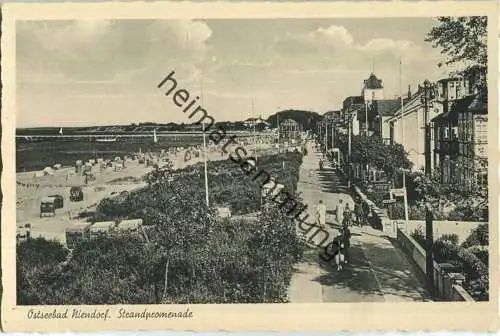 Niendorf - Strandpromenade - Verlag E. Rubin Lübeck