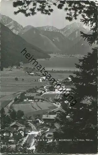 Maurach am Achensee - Foto-AK - Verlag Much Heiss Nachf. Innsbruck