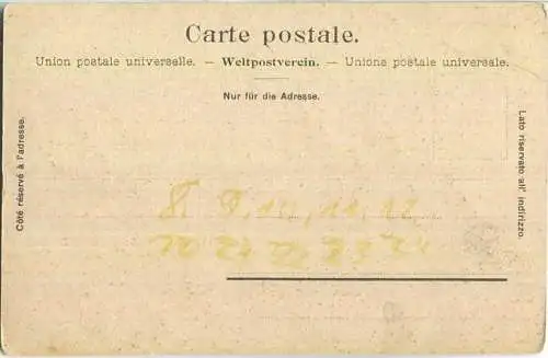 Luzern - Hofkirche und die Alpen