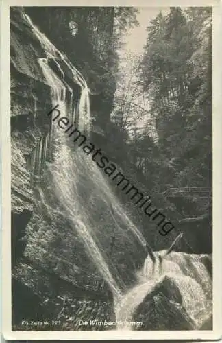 Die Wimbachklamm - Verlag F. G. Zeitz Königssee