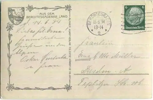 Die Wimbachklamm - Verlag F. G. Zeitz Königssee