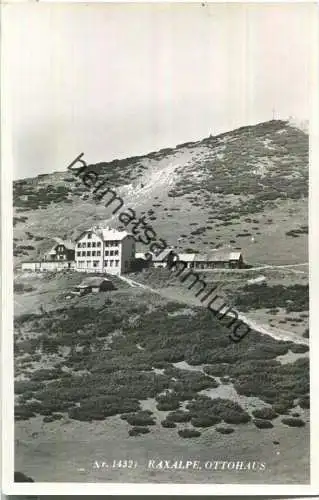 Raxalpe - Ottohaus - Verlag Gutmann Wimpassing im Schwarzatal