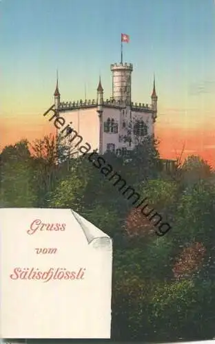 Gruss vom Sälischlössil - Edition Franco-Suisse Bern