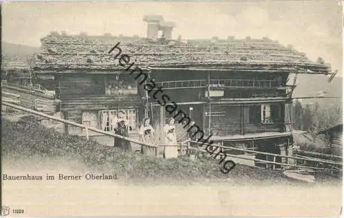 Bauernhaus im Berner Oberland - Verlag Künzli Zürich