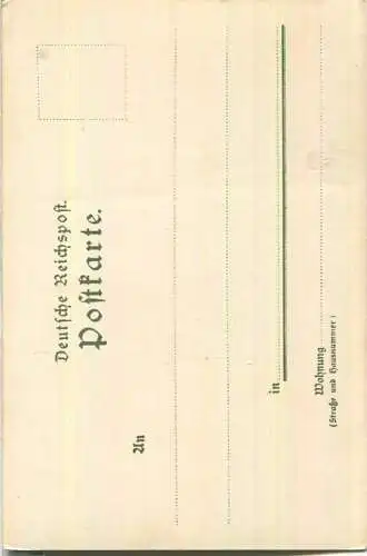 Karlsruhe - Künstlerkarte Karl Mutter - Verlag J. Velten Karlsruhe