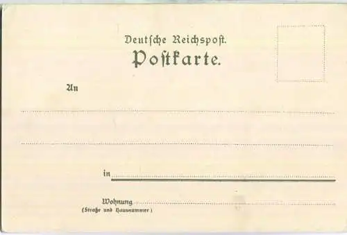 Belchen - Künstlerkarte Karl Mutter - Verlag J. Velten Karlsruhe