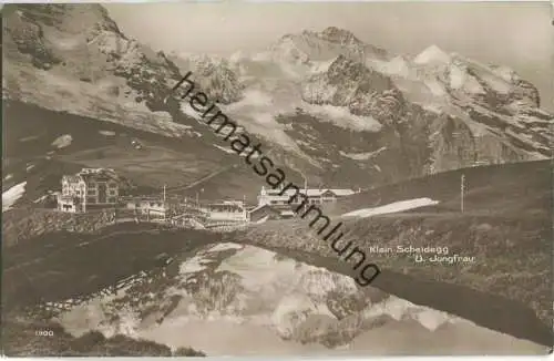 Kleine Scheidegg mit Jungfrau - Edition Perrochet & David La Chaux-de-Fonds