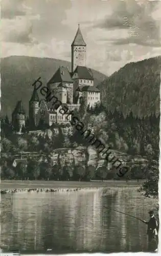 Schloss Zwingenberg - Foto-AK - Verlag Gebr. Metz Tübingen