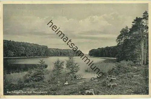 Der Lange See bei Neustrelitz - Verlag Hermann Marre Berlin-Tempelhof
