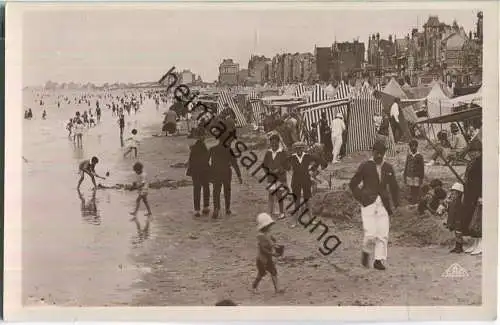 Malo-les-Bains - La Plage - Edition Real-Photo CAP Strasbourg