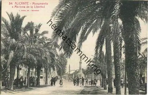Alicante - Monumento a Martires de la Libertad