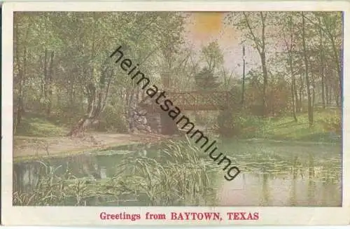 Greetings from Baytown Texas