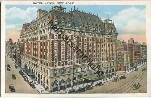 New York City - Hotel Astor - Edition Haberman's Bronx New York