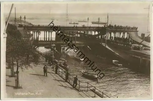 Hull - Victoria Pier - Foto-Ansichtskarte
