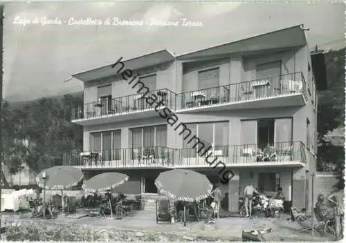 Castelletto di Brenzone - Pensione Teresa - Lago di Garda - Foto-Ansichtskarte