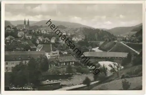 Forbach - Foto-Ansichtskarte - Verlag Kurt Götz Düsseldorf
