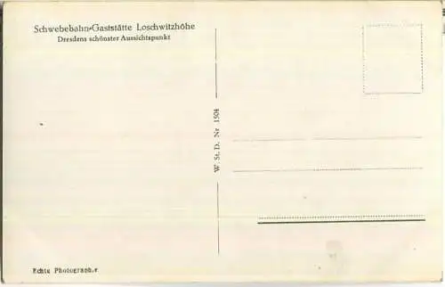 Blick auf Dresden von der Loschwitzhöhe - Foto-AK