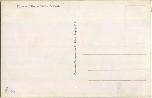 Pirna an der Elbe - Verlag C. Richter Leipzig