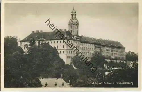 Rudolstadt - Schloss Heidecksburg - Foto-AK - Verlag Hermann Paris Rudolstadt