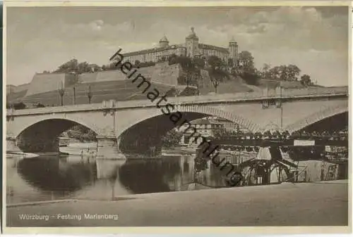 Würzburg - Festung Marienberg - Verlag A. Weber Würzburg