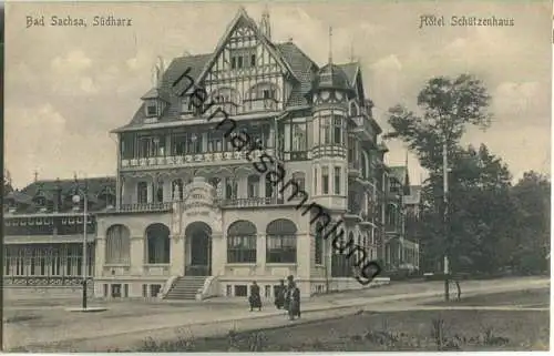 Bad Sachsa - Hotel Schützenhaus - Verlag Stengel & Co. Dresden