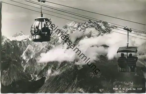 Jennerseilbahn - Blick auf Hundstod und Watzmann - Foto-AK - Verlag F.-G. Zeitz Königssee
