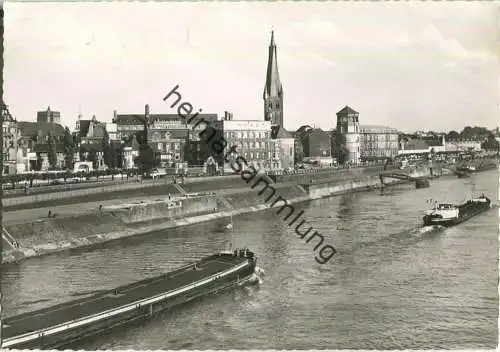 Düsseldorf - Rheinpartie - Foto-AK