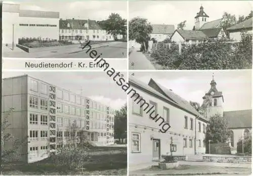 Neudietendorf - Haus der Werktätigen - Verlag VEB Bild und Heimat Reichenbach