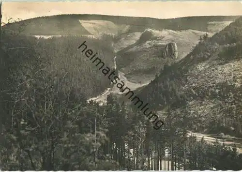 Oberhof - Blick ins Bechertal - Verlag Straub & Fischer Meiningen