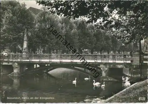 Düsseldorf - Partie an der Königsallee - Verlag Jos. Kessel Niederdollendorf