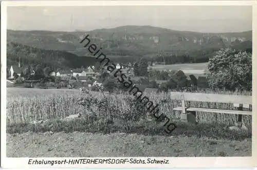 Hinterhermsdorf - Verlag H. Wagner Hinterhermsdorf - Handabzug