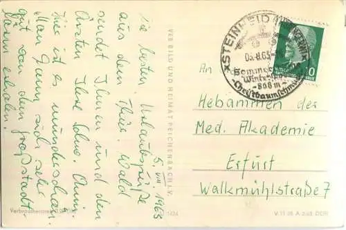 Steinheid - VEB Bild und Heimat Reichenbach