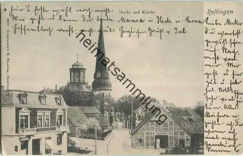 Rellingen - Markt und Kirche - Verlag E. Ehmling Hamburg