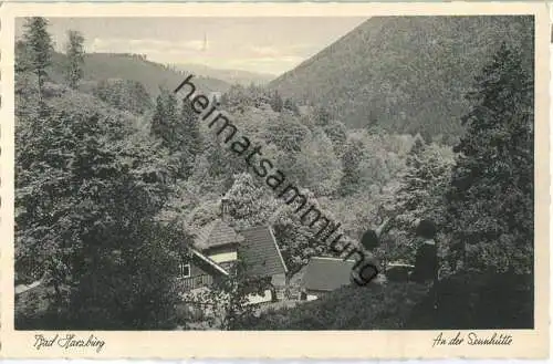 Bad Harzburg - An der Sennhütte - Foto-Ansichtskarte - Verlag Ernst Stopp Hannover