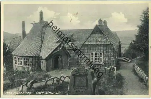 Bad Harzburg - Cafe Winuwuk - Verlag Stengel & Co. GmbH Dresden