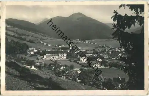 Reit im Winkl - Blick gegen das Mühlbachhorn - Verlag Schöning & Co. Lübeck