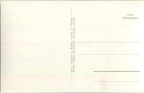 Seehausen - Aland-Partie mit Beusterturm - Foto-Ansichtskarte - Verlag Hans Stendel Buch- und Papierhandlung Seehausen