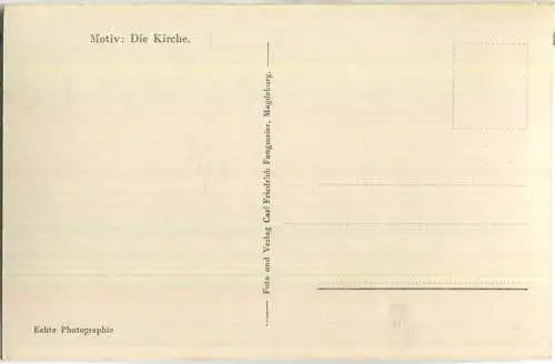 Hahnenklee - Die Kirche - Foto-Ansichtskarte - Verlag Carl Friedrich Fangmeier Magdeburg